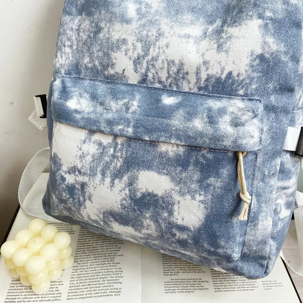 Tie Dye Travel Backpack for Women