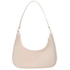 Nylon Hobos Handbag for Women Zipper Small Purse Top-handle