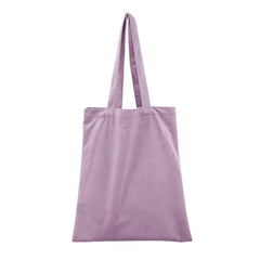 Velvet Shoulder Bag DIY Hand Painted Tote Bag Large Capacity