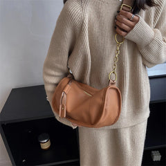 Vintage Shoulder Bag Women's Crossbody Tote Saddle Bag