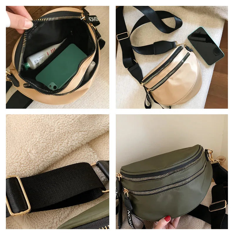 Women Waist Bag Fanny Pack Large Capacity Crossbody Chest Bags