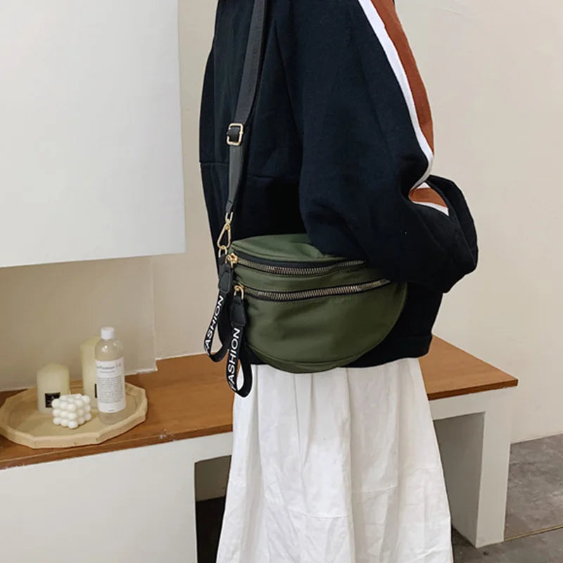 Women Waist Bag Fanny Pack Large Capacity Crossbody Chest Bags