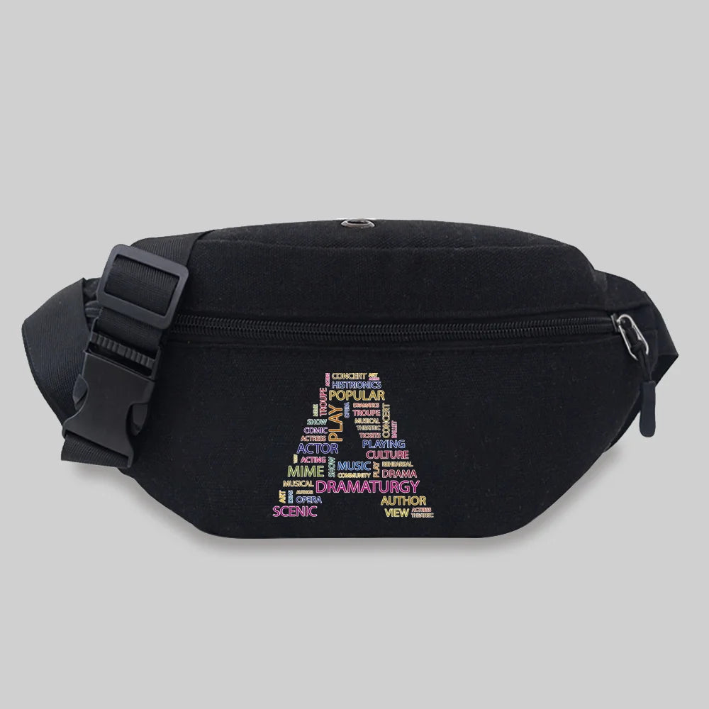 Women Waist Bag Packs Phone Purses Ladies Chest Messenger Bags Text Series