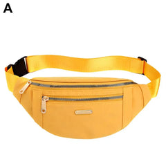 Women Waist Bag Waterproof Shoulder Messenger Bag Sport Casual Ladies