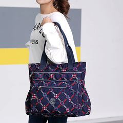 Waterproof Nylon Shoulder Bag Cross Body Messenger Tote Shopper