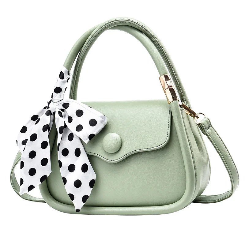 Women Leather Phone Bag Handbag Tote Shoulder Bags Folding Shopping Bag