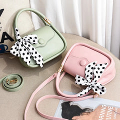 Women Leather Phone Bag Handbag Tote Shoulder Bags Folding Shopping Bag