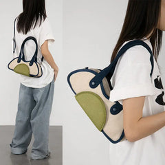 Solid Crossbody Totes Female Shoulder Bag for Women