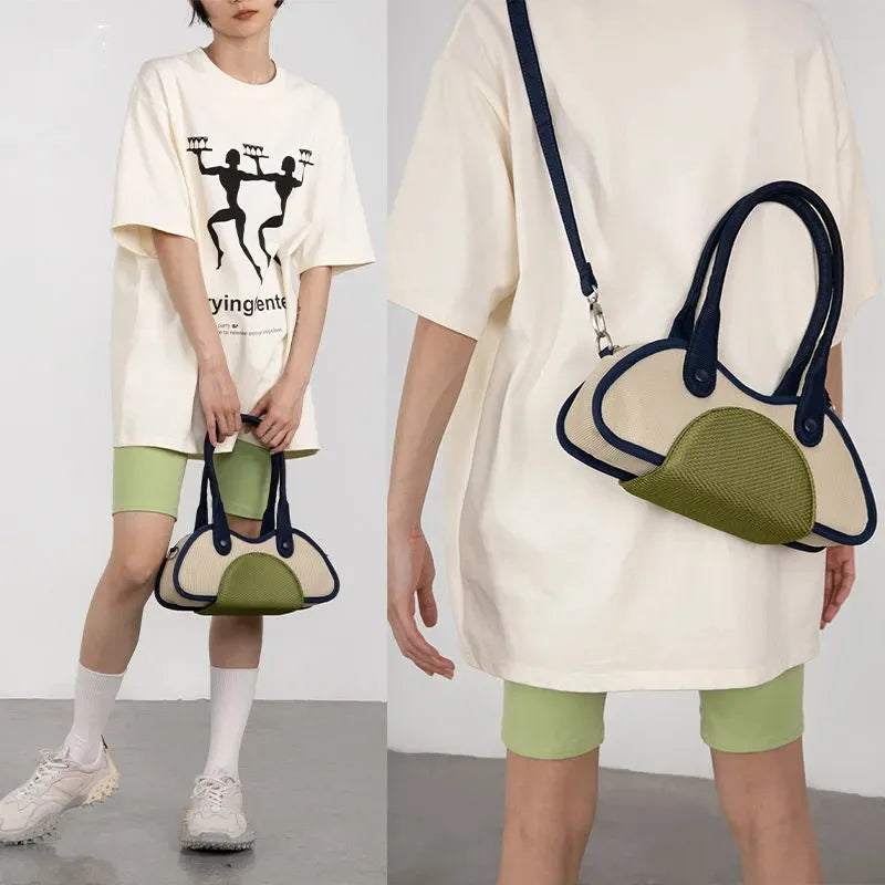 Solid Crossbody Totes Female Shoulder Bag for Women