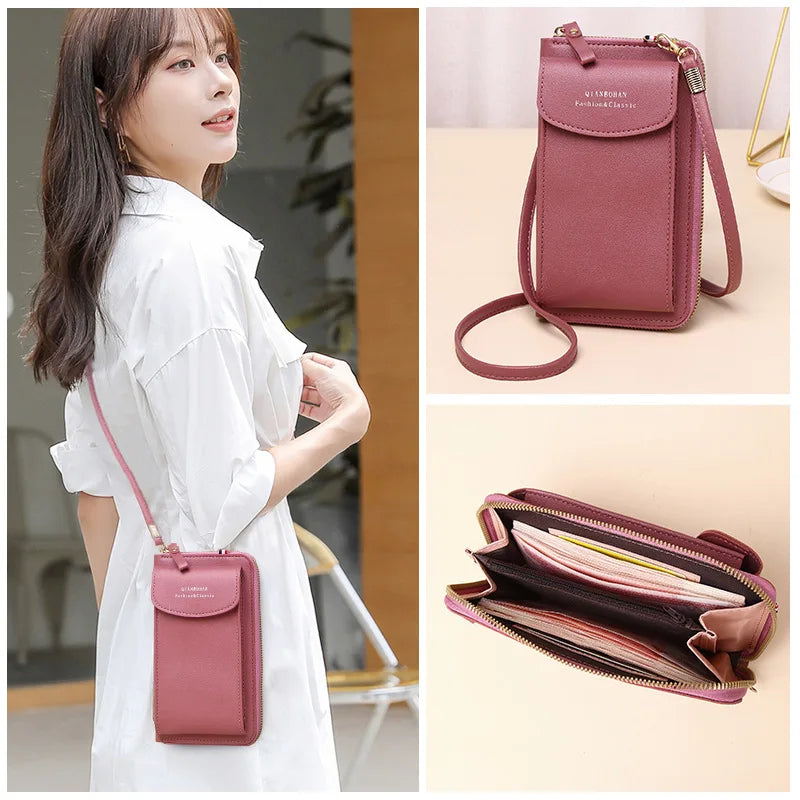 Women's Crossbody Bag Clutch Wallet Shoulder Bag