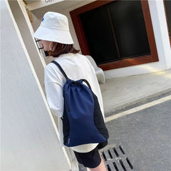 Women's Waterproof Drawstring Backpack for Yoga Fitness Travel