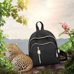 Leather Backpack For Teenage Girls Bagpack