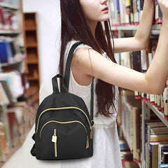Leather Backpack For Teenage Girls Bagpack