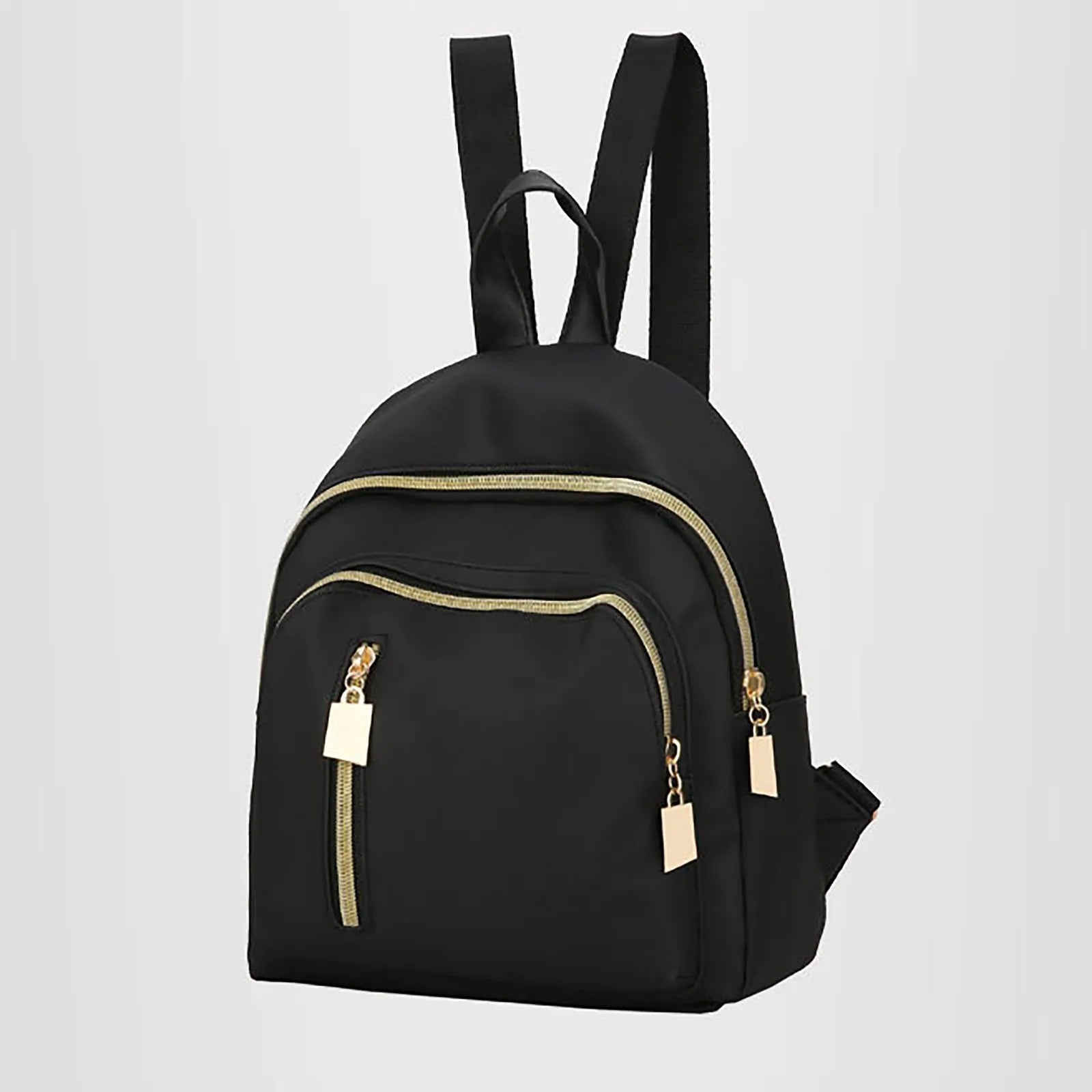 Women's Leather Backpack Teenage Girls School Bag Lady Mochila