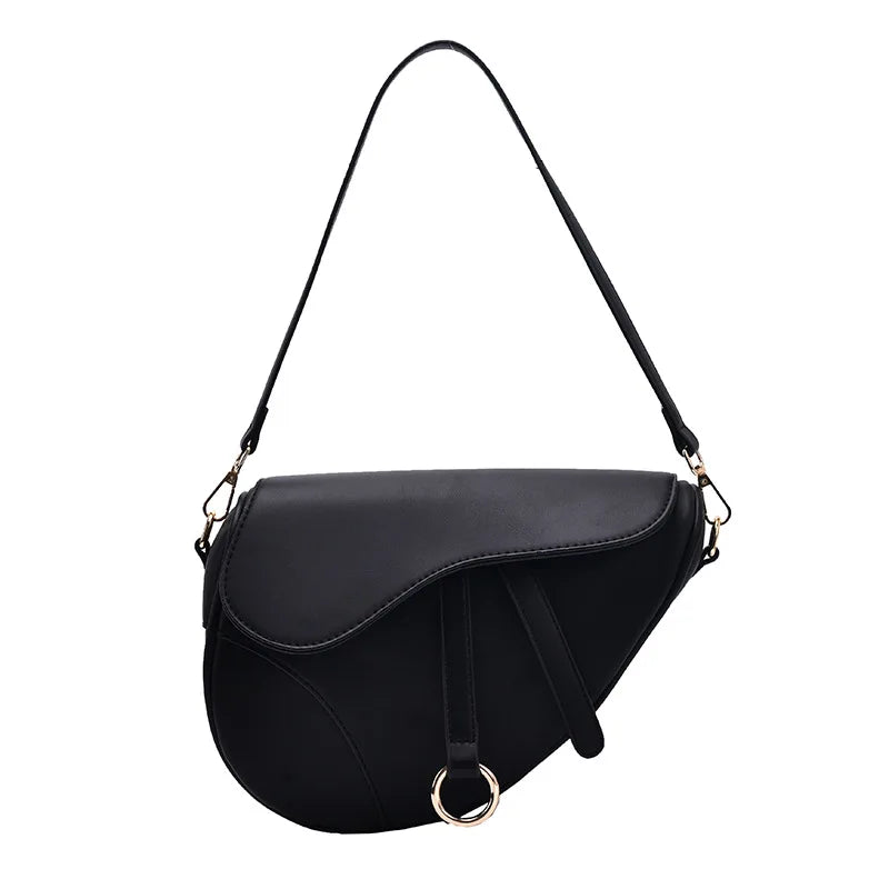 Women's Messenger Saddle Bag Retro Crossbody Handbag