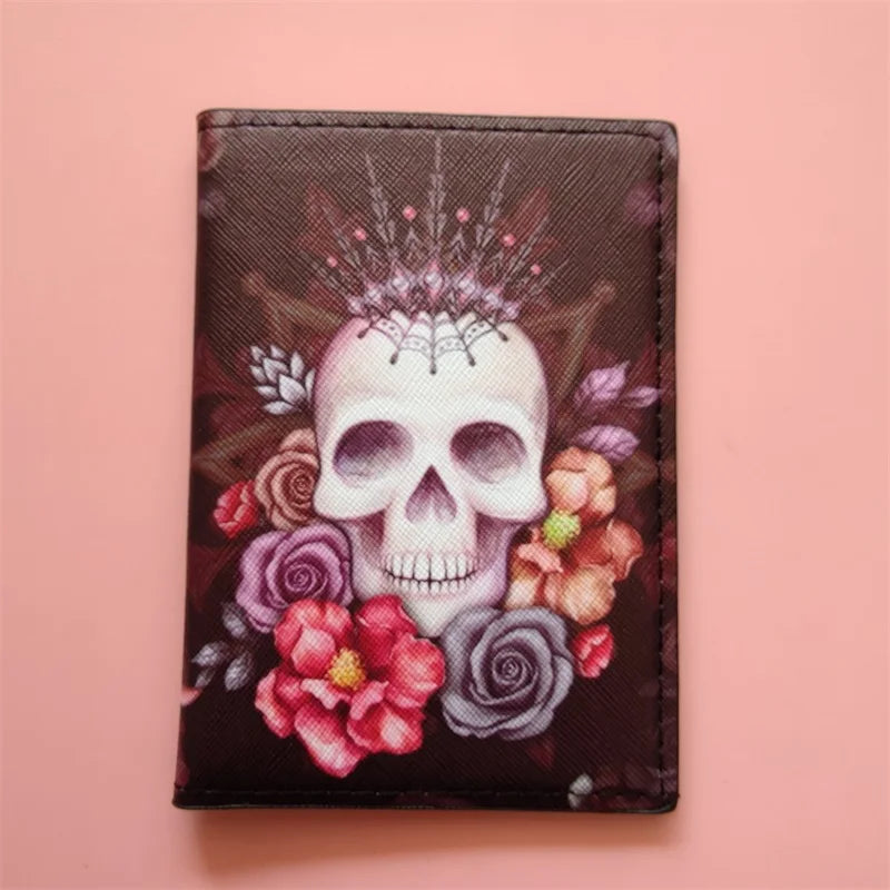 Women's Passport Cover Travel Ticket Holder Passport Case