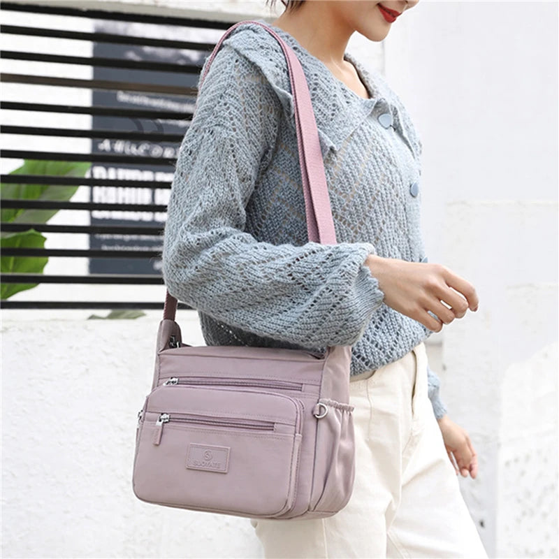 Waterproof Shoulder Bag Large Capacity Crossbody Purse