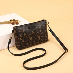 Geometric Print Crossbody Handbag for Women