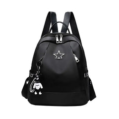 Women's Small Backpack Travel Nylon Shoulder Bag