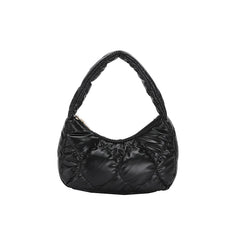 Square Shoulder Bag Small Capacity Solid Clutch Purse Handbag