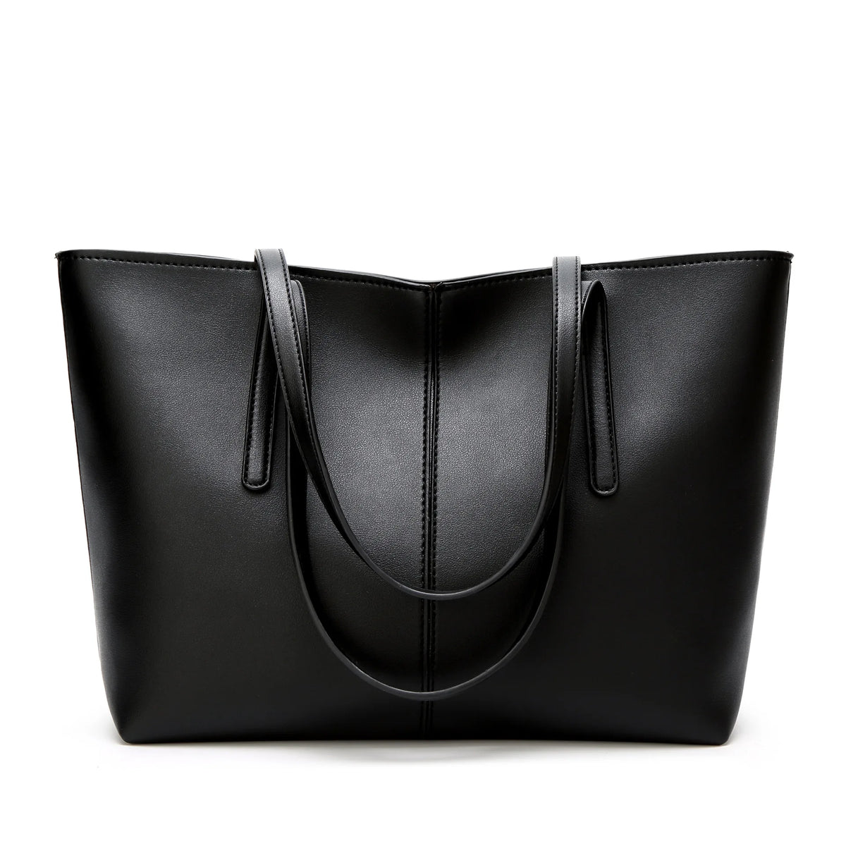 Women's PU Leather Shoulder Bags Big Capacity Messenger Bags Casual Handbags
