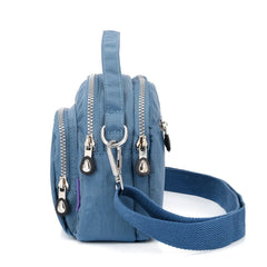 Women Small Shoulder Bag Nylon Handbag Crossbody Bag