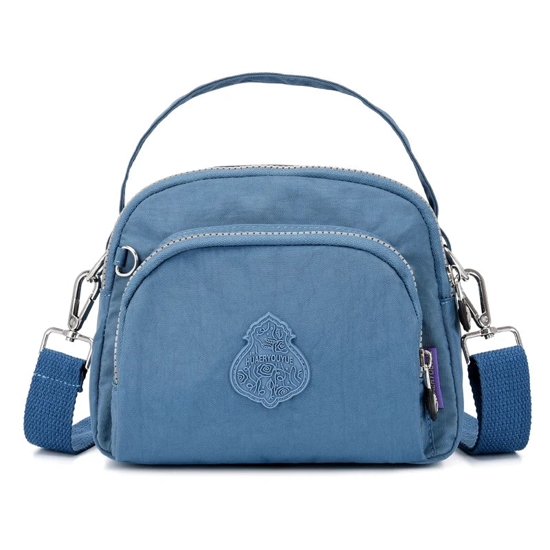 Women Small Shoulder Bag Nylon Handbag Crossbody Bag