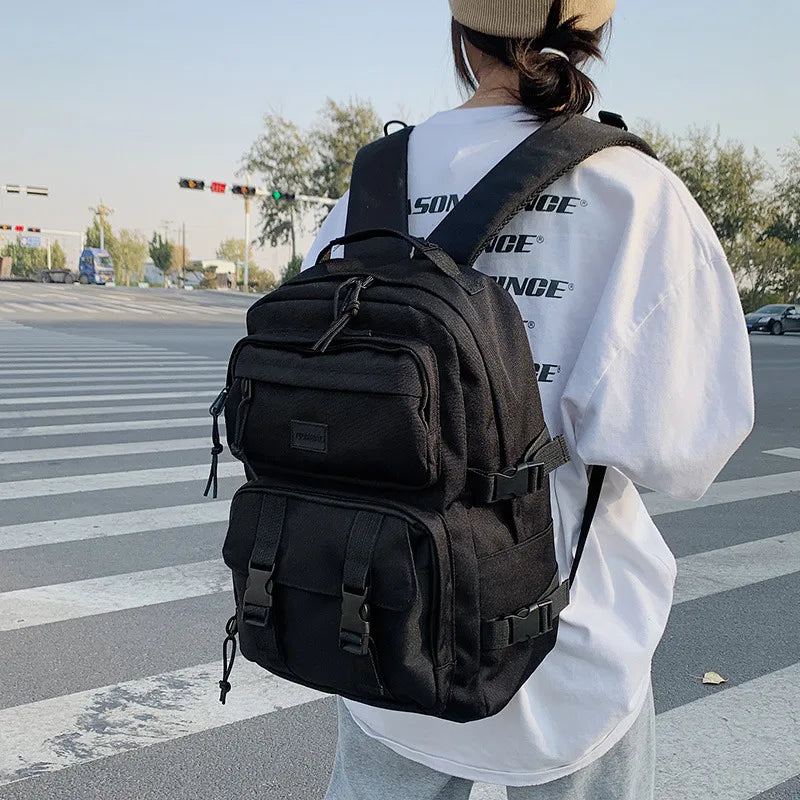 Youth Style Shoulder Bag Laptop Backpack for Teens