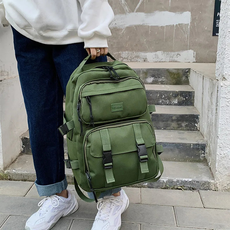 Youth Style Shoulder Bag Laptop Backpack for Teens
