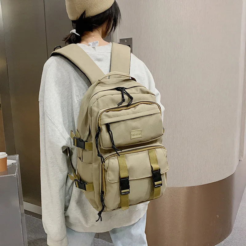 Youth Style Shoulder Bag Laptop Backpack for Teens