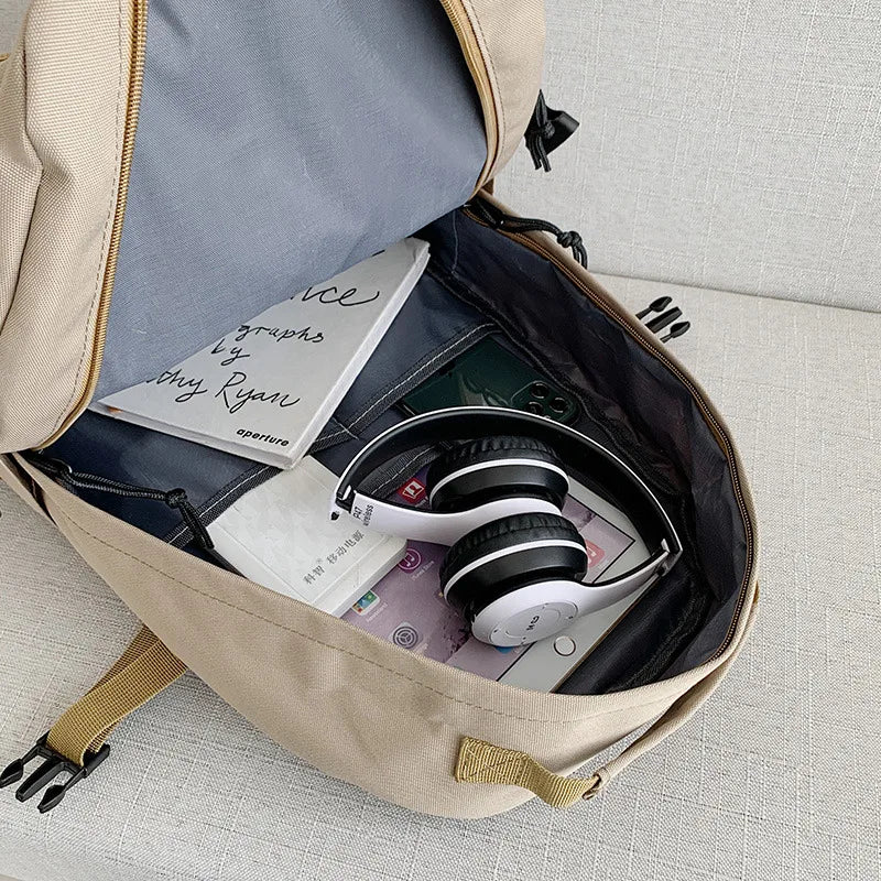 Youth Style Shoulder Bag Laptop Backpack for Teens