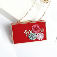 Flower Clutch Bag Evening Bag for Women FTB192
