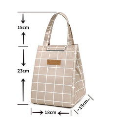 Cute Cat Lunch Bag Cooler Multicolor Portable Thermal Travel Picnic Pack