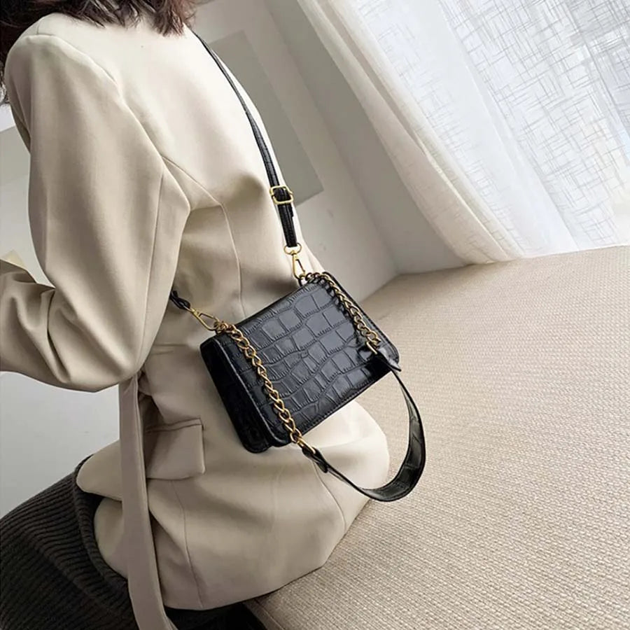 Small Square Bag Women Handbag Chain Crossbody Bag