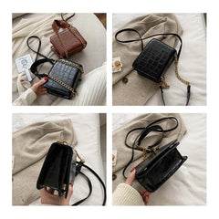 Small Square Bag Women Handbag Chain Crossbody Bag
