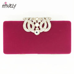 Diamond Crown Women Dinner Bag Party Chain Shoulder Hand Wallet