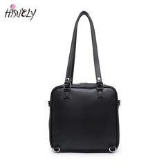 Square PU Shoulder Bag Women's Casual Messenger Bag
