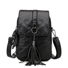 Small Shoulder Messenger Bag PU Leather Wallet Phone Bag