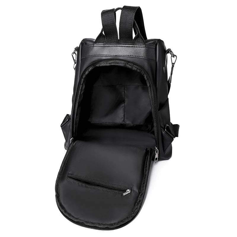 Oxford Laptop Backpack Women Crossbody Bags Travel Anti-Theft Backpack Rucksack