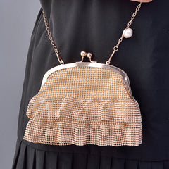 Rhinestone Dinner Party Wedding Clutch Bag Retro Handbag