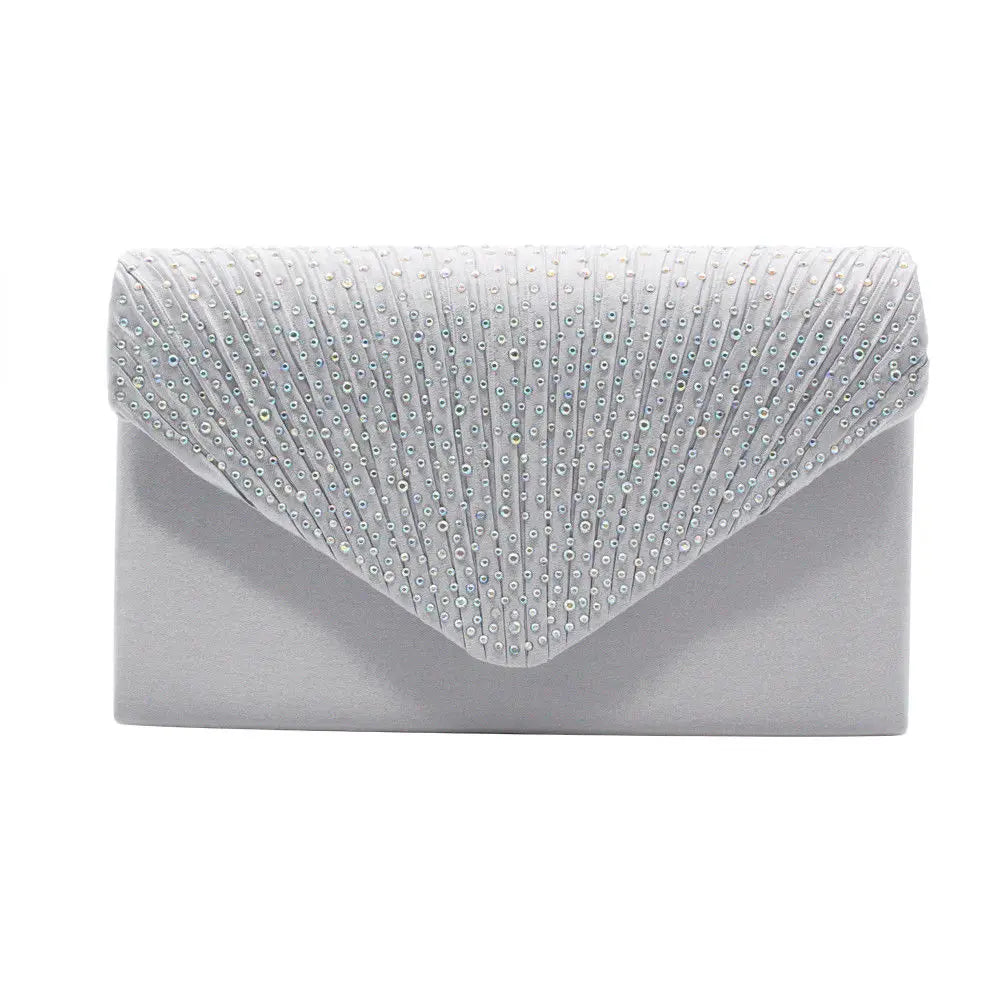 Women's Clutch Bag Party Wedding Envelope Handbag Portable Purse
