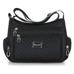 Waterproof Nylon Women's Messenger Bag Vintage Purse Handbag