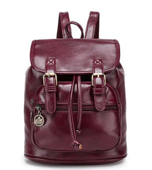 Vintage Women's PU Shoulder Bag Small Lady Schoolbag