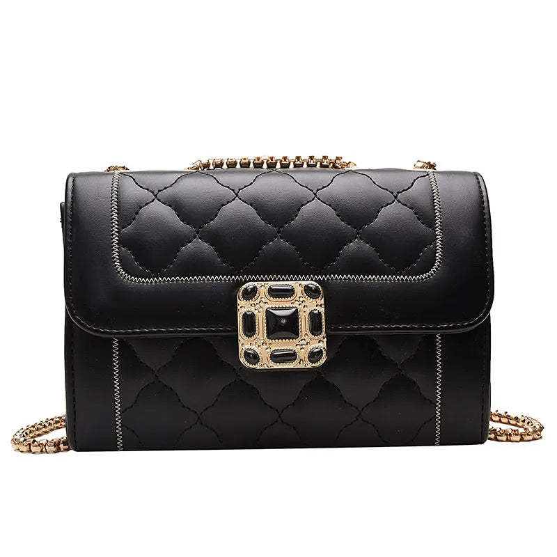 Women's Shoulder Bag Messenger Bag PU Waterproof for Autumn and Winter