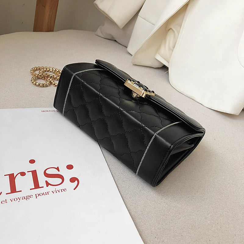 Women's Shoulder Bag Messenger Bag PU Waterproof for Autumn and Winter