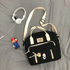 Stylish Girl Waterproof Nylon Backpack Small Schoolbag