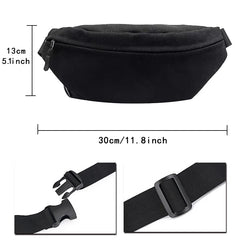 Feather Love Printing Waist Bag Men and Women Universal Chest Pack