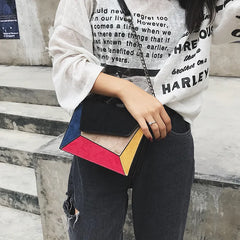Female Chain Ins of Ladle Bag Shoulder Inclined Envelope Bag
