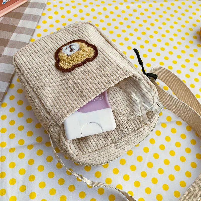 Sweet Girl Mini Shoulder Bag Small Japanese Mobile Phone Pouch