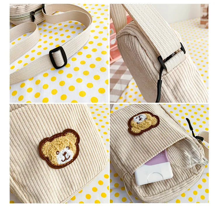Sweet Girl Mini Shoulder Bag Small Japanese Mobile Phone Pouch